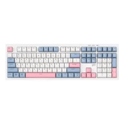 지클릭커 WK50 사일런스 M RGB 무소음 무선 스카이핑크