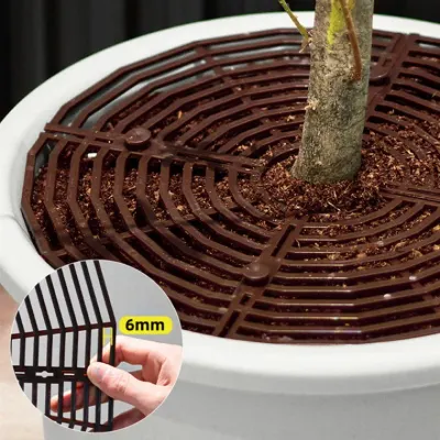 화분 흙보호 덮개 19cm 고양이 아기 흙날림 방지
