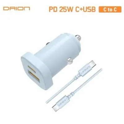 C+USB포트 + 충전기 USB 18W 드리온 고속 to 25W 초고속 C PD 차량용 고속충전기 차량용 Z폴드 무선충전