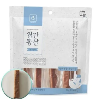 반려동물 통살 간식 반려동물 간식 저지방 소프트 고단백 강아지 가다랑어 고양이 파우치 영양 습식 스틱