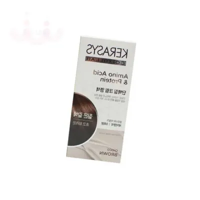 케라시스 염색약 초코브라운 120g 집에서염색 새치염색약 흰머리염색