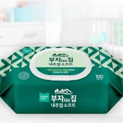 캡형 물티슈 100매 애기물티슈 물티슈캡형 아기물티슈