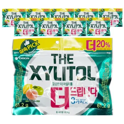 오리온 더 자일리톨 껌 리필 122g x 10개