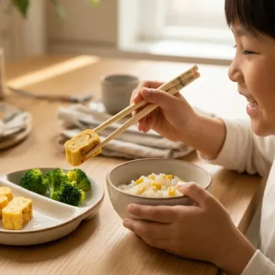 어린이 옥수수젓가락 휴대용수저 젓가락세트 전통수저세트