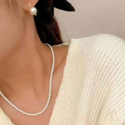 진주 목걸이 목걸이체인 펜던트목걸이줄 아크릴진주목걸이