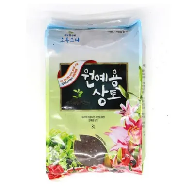 초록스타 상토 배양토 분갈이흙 화분흙 원예용 3리터