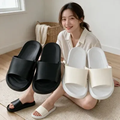 남여 커플 욕실화 실내 거실 슬리퍼 베란다 물놀이 캠핑용 공용 샌들