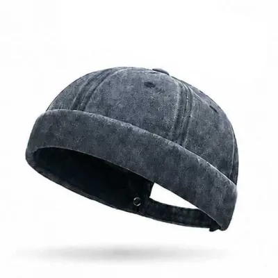 RNR-0208 숏비니 워싱 빈티지