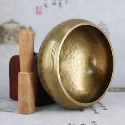 D 싱잉볼 티벳 명상 씽잉볼 좌종 요가종 명상종 8cm