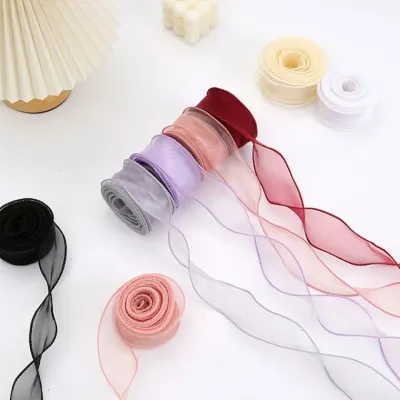 쉬폰 오간디 포장 리본끈 11color LM-0744 LM-1004479