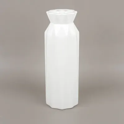 플라스틱 화병 꽃병 일자형