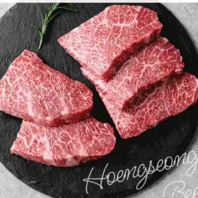 횡성 한우 살치살 300g 투뿔 korean beef