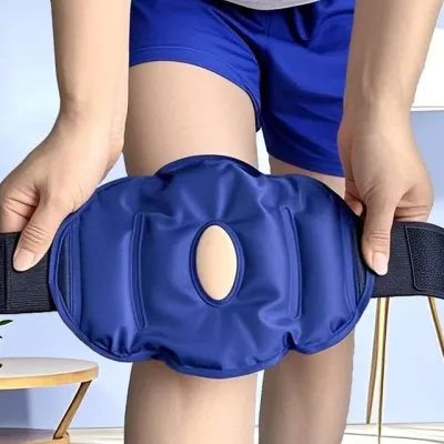 무릎찜질기 온팩 무릎냉온찜질팩 무릎통증완화 재활