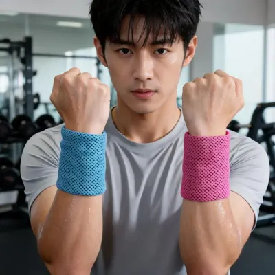 손목 아대 쿨타월 스포츠 냉감 손목밴드 여름 운동 헬스 데일리 캠핑 스타일