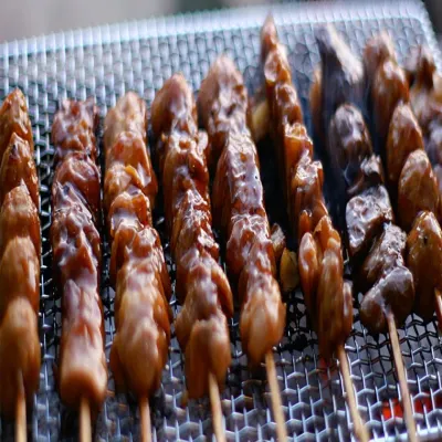 청학동 숯불직화 양념 닭꼬치 1.6kgX8봉 (80gX160개)