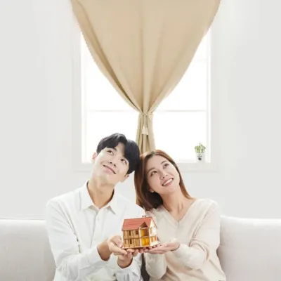 패브릭 붙이는 가림막 커텐 1.5x2m 셀프 암막 커튼 방한 거실 가리개 작은창 아이방