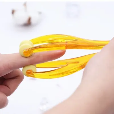 손가락 마사지기 핑거 손 관절 핸드 손목 셀프 마사지 지압기 롤러형 휴대용마사지기 안마기 손혈액순환