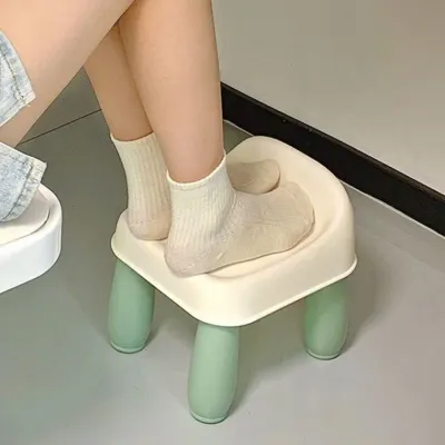 사무실 의자 책상 밑 발 판 디딤 다리 받침 대 발받침대 풋레스트 발판 디딤발 현관