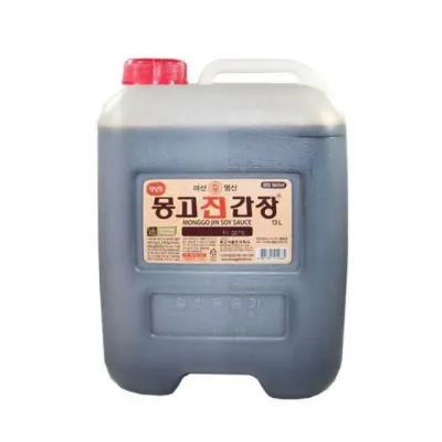 주방 대용량 업소용 말통 마산 몽고 진간장 13L