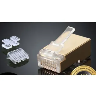 CAT7 CAT6A RJ45 커넥터 플러그 공용 랜잭 8P8C 1개
