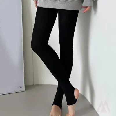 고리 기모 레깅스 융털기모레깅스 방한바지 여자기모레깅스