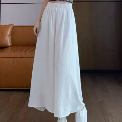 여리핏 여름 여성 와이드 팬츠 바지 와이드팬츠 여성와이드팬츠