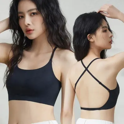 X자 U자 심리스 브라탑 백리스 나시 브라 튜브탑브라 일체형브라탑