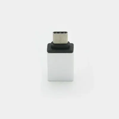 Coms USB3.1 C타입 OTG 젠더 C M 3.0F 숏 실버