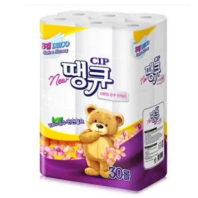100% 순수천연펄프 뉴땡큐 휴지 화장지 30롤 두루말이화장지 롤티슈
