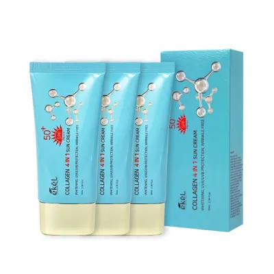이켈 콜라겐 포인원 선크림 70ml-3개 선크림 자외선차단제 선블록 SPF50+ PA+++