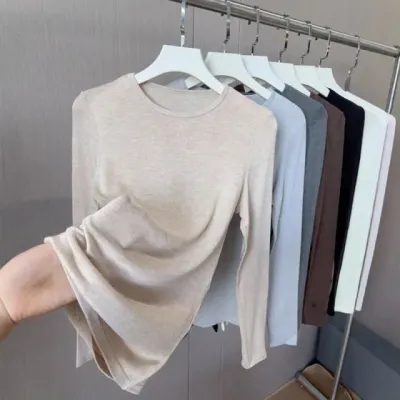 모달라운드티셔츠 부드러운스판티셔츠