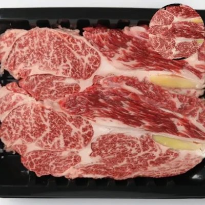 꽃등심 600g 스테이크용한우 살치살 한우육사시미
