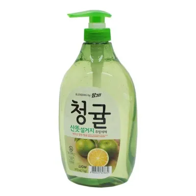 참그린 청귤 산뜻설거지 주방세제 1kg 용기