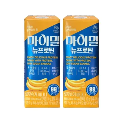 마이밀 마시는 뉴프로틴 로우슈거 바나나 190ml 60팩