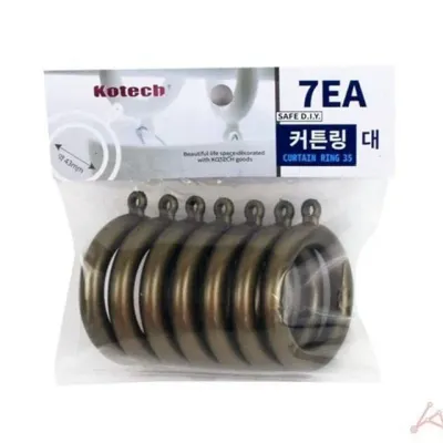황동 커튼 링 커튼 링 대형 고정형 후크링 인테리어 다용도 거실 침실 부자재 걸이링 홈데코 민무늬 두꺼운