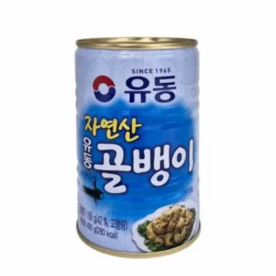 자연산 골뱅이 통조림 캔 400g 골뱅이통조림 업소용안주 업소용골뱅이