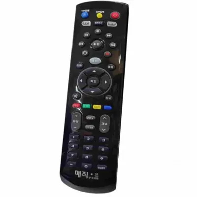 블랙 전TV 셋톱박스 통합리모컨 무선리모콘 간편리모컨 셋톱박스리모콘 호환리모컨 무선리모컨