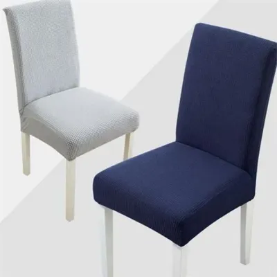 일체형 의자 커버 식탁 의자 커버 인테리어 도톰한 사계절 신축성 페브릭 깔끔한 주방 등받이 가정용 가죽