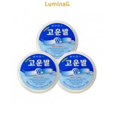 풋 크림 110gx3개 발뒤꿈치 보습 각질 관리 풋케어용