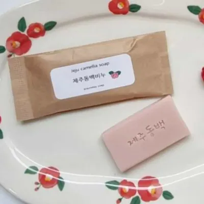 제주 동백 씨피비누 건성용 보습비누 동백비누 동백바디워시