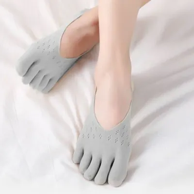 남녀 발가락 페이크삭스 논슬립 덧신 무지 여름 양말