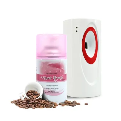 킴스팜팜 아로마플러스 커피향 250ml + 자동분사기 건전지포함 화장실 실내 청향제 방향제