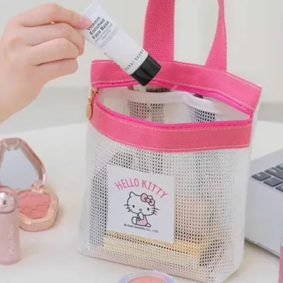 산리오 메쉬백 메쉬가방 여성핸드백 핸드폰가방