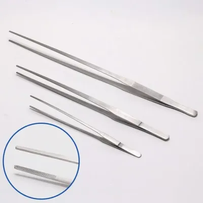 수초 심기용 핀셋 48cm 어항 청소 집게 직선형