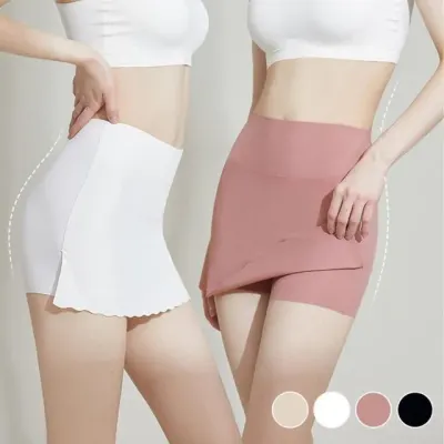 속옷 물결 대용 바지 커버 Y존 심리스 여성 속치마