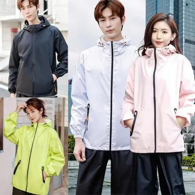 골프우의 남녀 레인슈트 골프비옷 바람막이 캠핑 여행 데일리