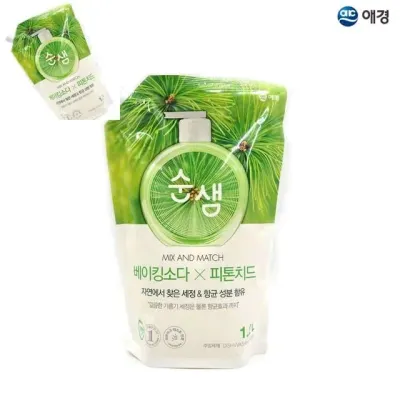 베이킹소다 피톤치드 주방세제 1.2L 리필 1ea 업소용주방세제 식당용주방세제 주방용세제 주방용세정제