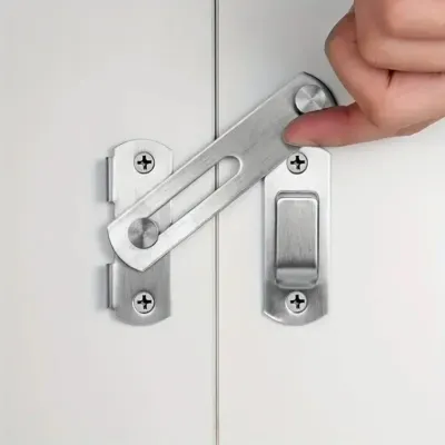 스텐 문 잠금 장치 걸쇠 소형(나사포함)