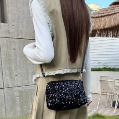 여성 가방 크로스백 데일리 스팽글 미니 여름 바캉스 여름코디 데일리백 미니백 여행가방 여름가방