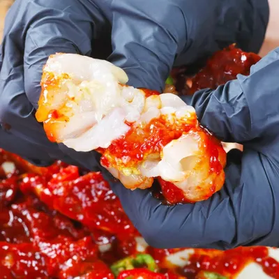 100% 국내산 꽃게로 만든 연평도 양념게장 꽃게무침 1kg